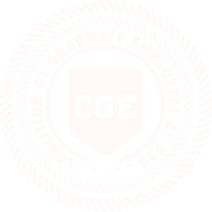 White CGE logo